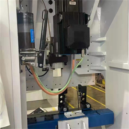 CNC awtomatig dur alwminiwm Wasg Hydrolig Brake trydan taflen metel plygu peiriant gyda robot