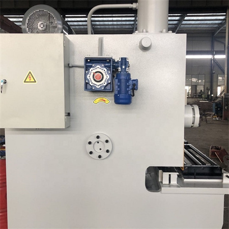 Peiriant cneifio plât hydrolig awtomatig CNC gyda system hydrolig Bosch Rexroth