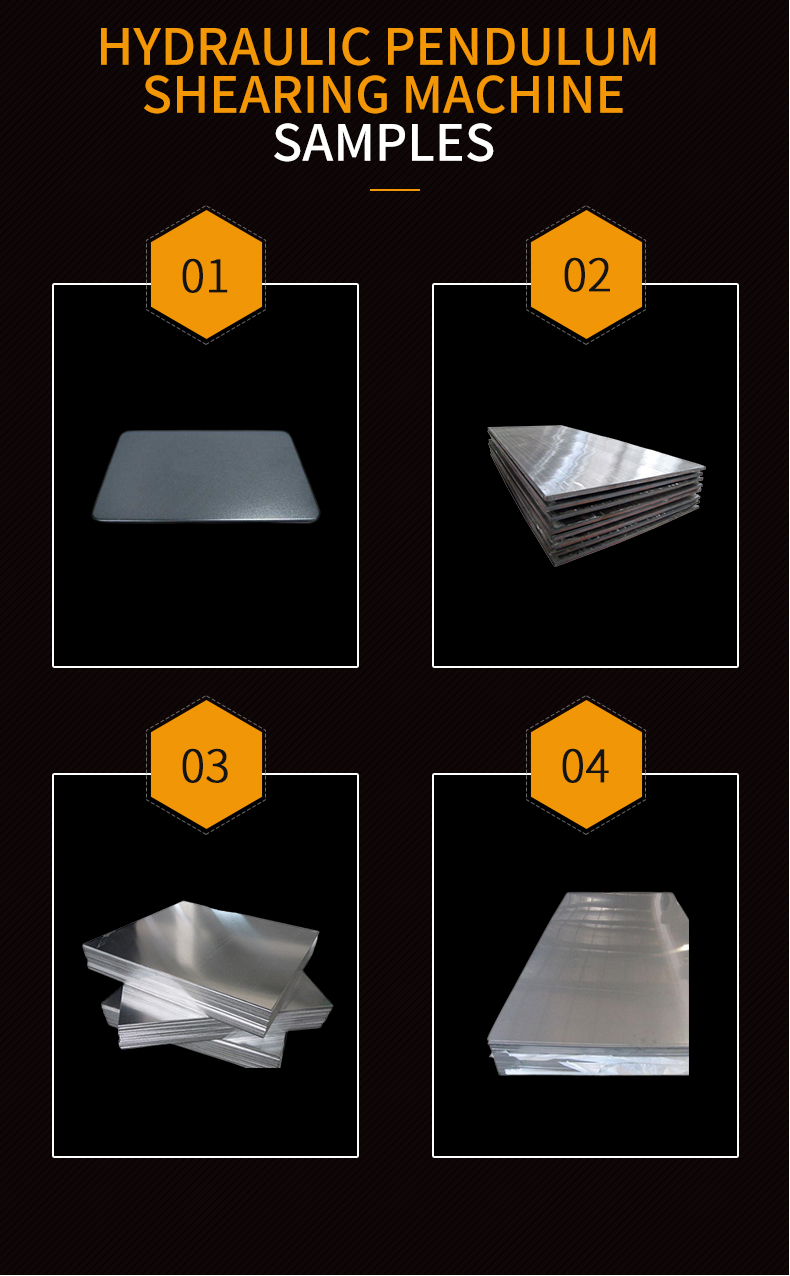 Hydraulic Pendulum Cnc Swing Beam Sheet Metal Plate Shearing Machine Pendulum Hydrolig Cnc Swing Beam Taflen Peiriant Cneifio Plât Metel